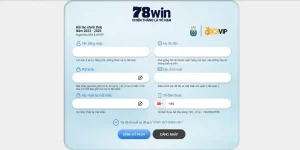 Cách đăng ký 78win cực nhanh tại website và app mobile