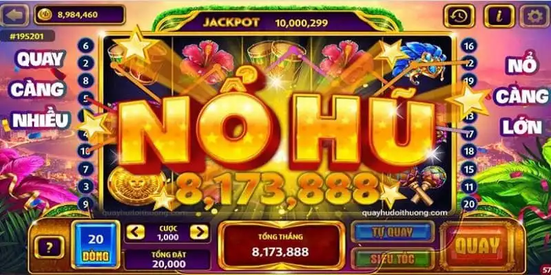 Nổ hũ trên 789WIN - Cá cược hấp dẫn, nhận thưởng lớn về tay